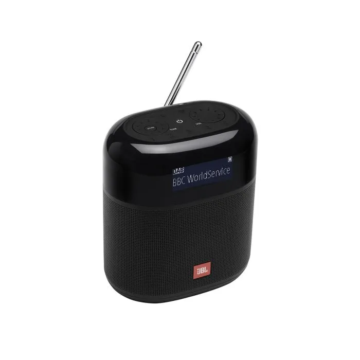 JBL Tuner XL EUNA prenosni brezžični zvočnik, DAB/FM radio, črn