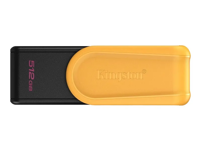 KINGSTON 512GB Portable USB 3.2 Gen 1 DataTraveler Exodia S Black/Yellow