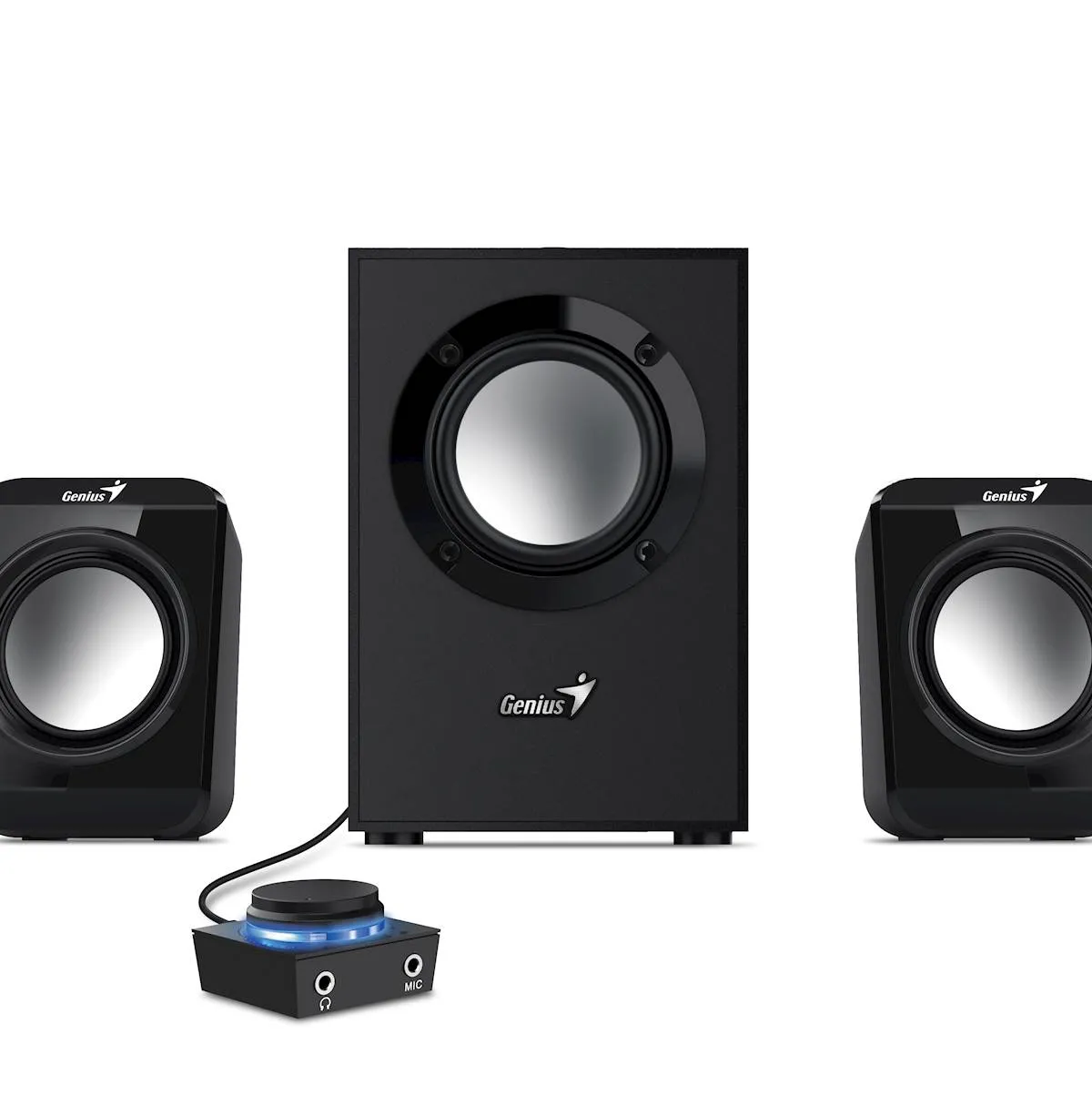 Zvočniki Genius SW-2.1 300 II,Black,EU,100-240V