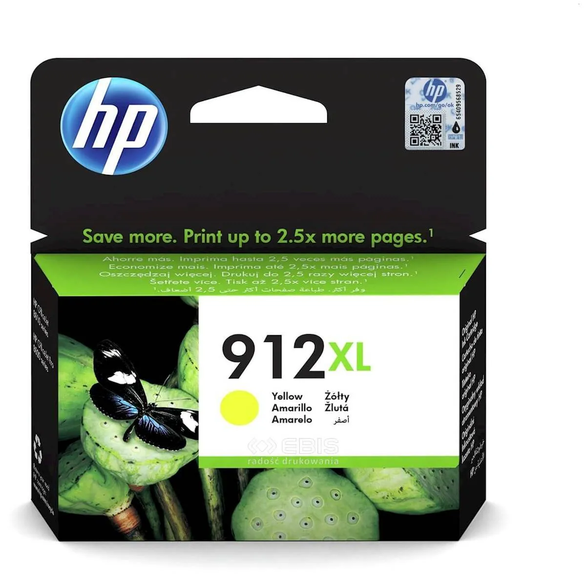 ČRNILO HP RUMENO 912XL ZA OJ 801x/802x   700 STRANI 8.5ml