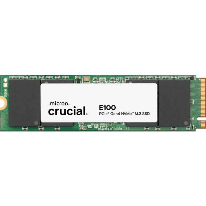 Crucial E100 2TB PCIe Gen4 NVMe 2280 M.2 SSD