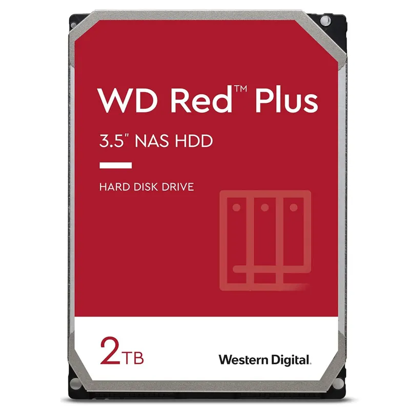 WD Red Plus 2TB 3,5" SATA3 64MB 5400rpm NAS trdi disk WD20EFPX
