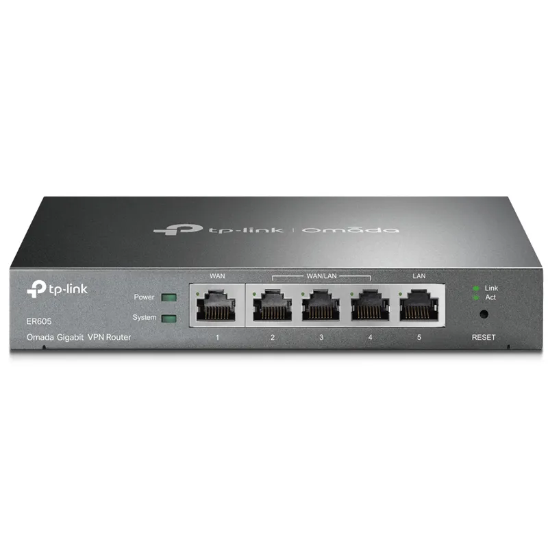 TP-LINK Omada ER605 (TL-R605) Gigabit 4x WAN VPN usmerjevalnik-router