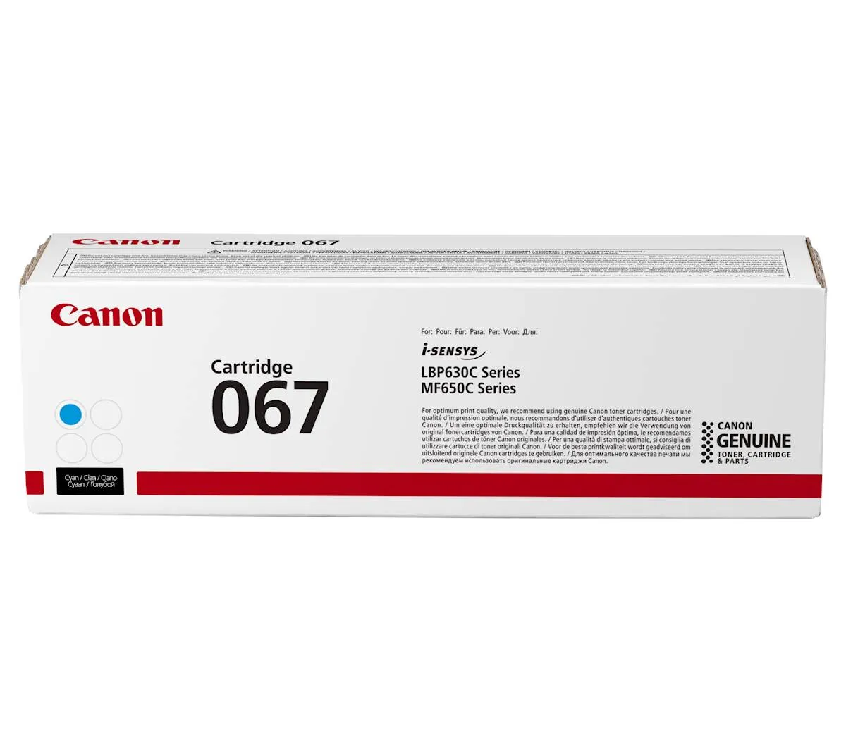 TONER CANON CRG-067C CYAN ZA LBP63x, MF65x ZA 1.250 STRANI