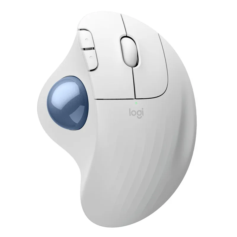 LOGITECH ERGO M575S brezžična bluetooth optična bela miška