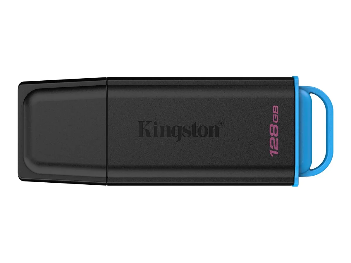 KINGSTON 128GB Portable USB 3.2 Gen 1 DataTraveler Exodia Black/Blue