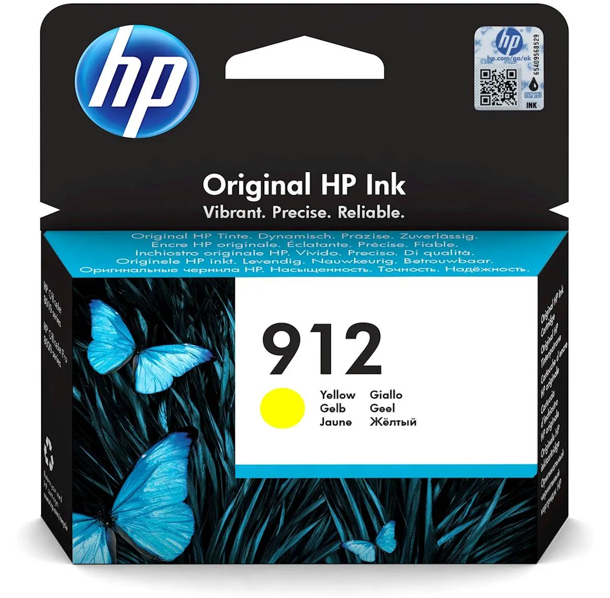 ČRNILO HP RUMENO 912 ZA OJ 801x/802x ZA 315 STRANI