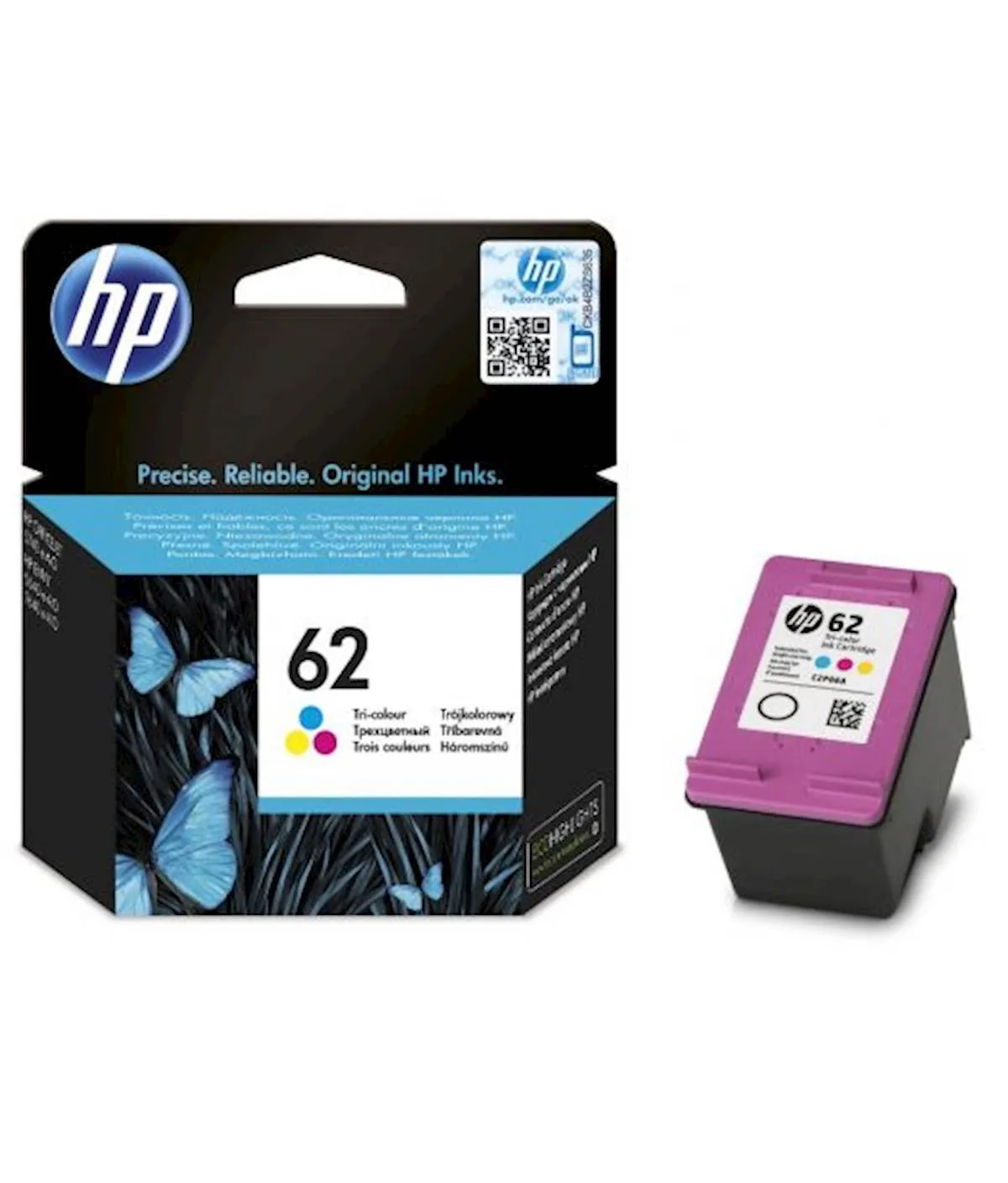 ČRNILO HP BARVNO 62 ZA OFFICEJET 250 ZA 165 STRANI