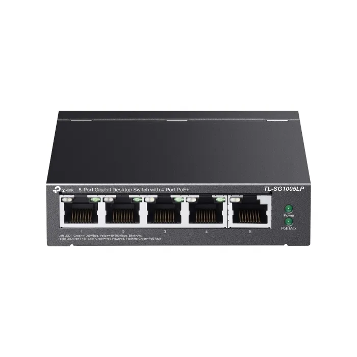 TP-LINK 5-Port Gigabit desktop switch stikalo z 4-Port PoE+