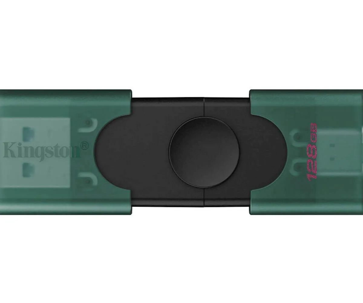 USB C & USB DISK Kingston 128GB DT Duo, 3.2 Gen1