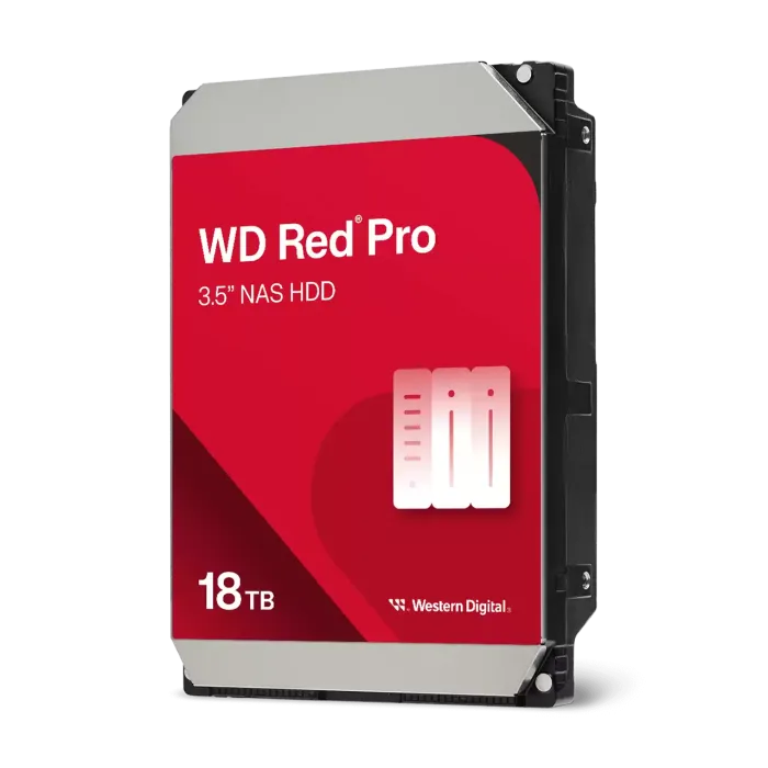 WD 18TB Red Pro 3,5" SATA 6Gb/s 7200rpm 512MB HDD disk