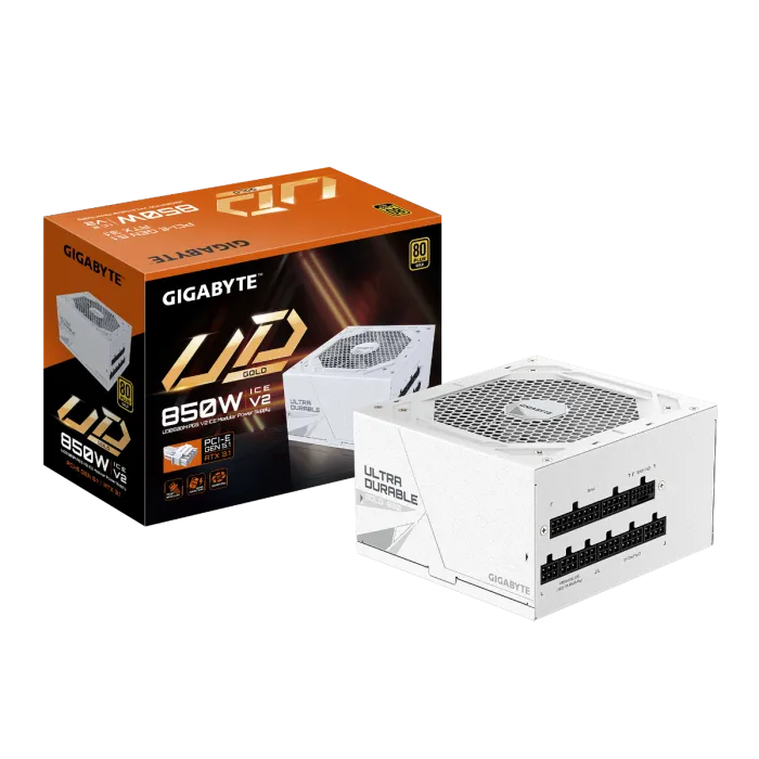 Gigabyte UD850GM PG5 ICE GOLD modularni napajalnik