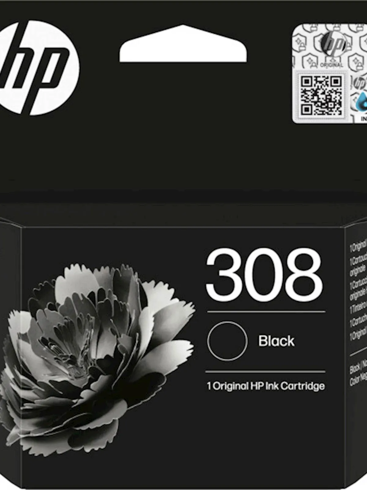 ČRNILO HP ČRNO 308 ZA ENVY 6110e/6120e/6122e/6130e/6132e/6520e/6530e/6532e ZA 160 STRANI