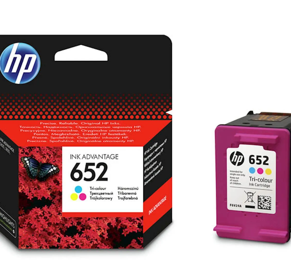 ČRNILO HP BARVNO 652 ZA Deskjet IA 1115,2135,3635,3835,4535 ZA 200 STRANI