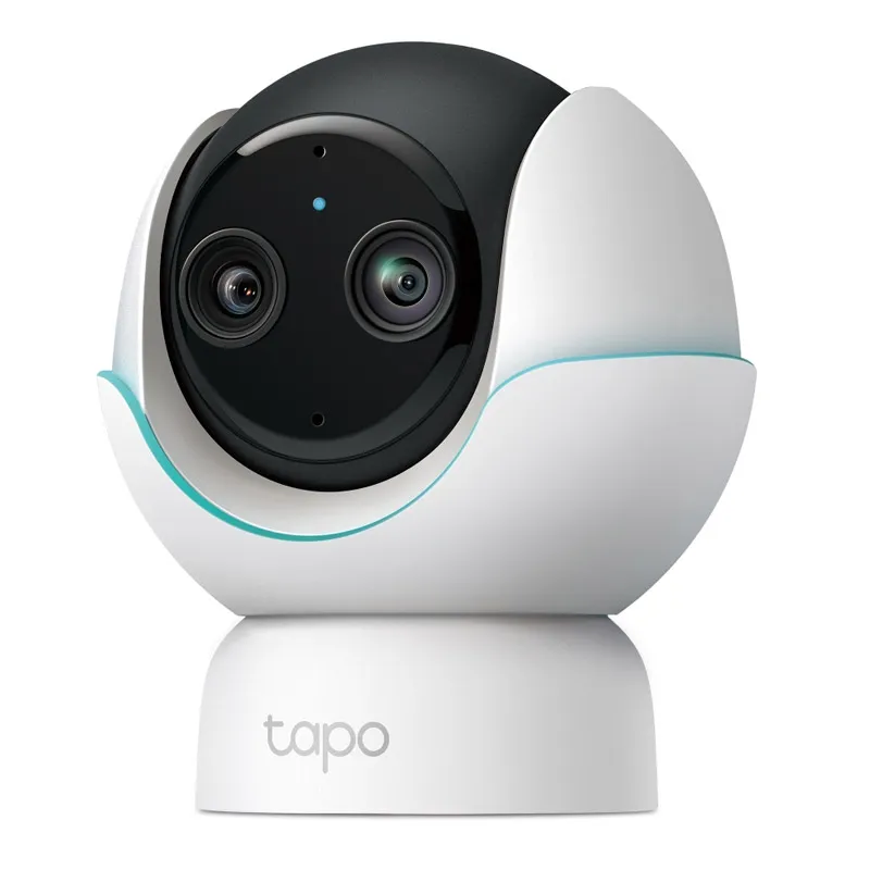 TP-LINK Tapo C840 4MP + 2MP dual QHD+FHD dvojna leča Wi-Fi Smart AI elektronska varuška bela nadzorna kamera