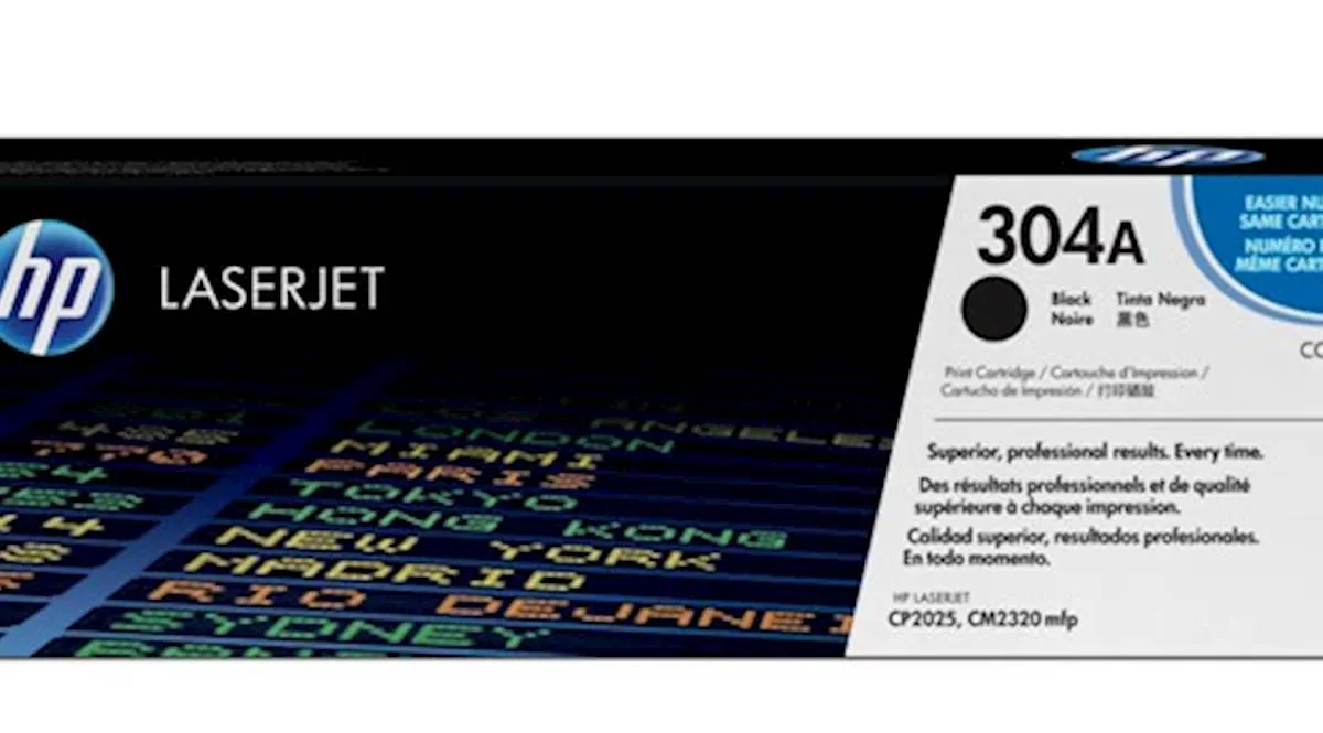 TONER HP 304A ČRN ZA LASERJET CP2025/CM2320 ZA 3.500 STRANI