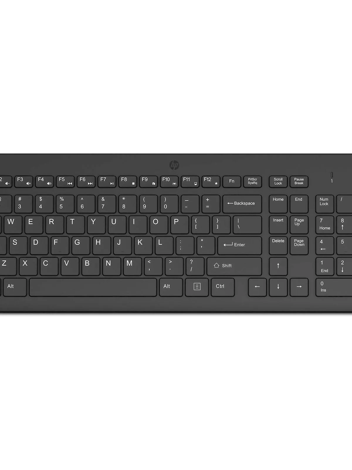 Tipkovnica HP 220 brezžična črne barve