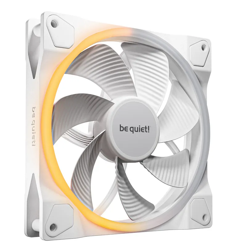 BE QUIET! LIGHT WINGS (BL135) Reverse 140mm 4-pin PWM ARGB bel ventilator
