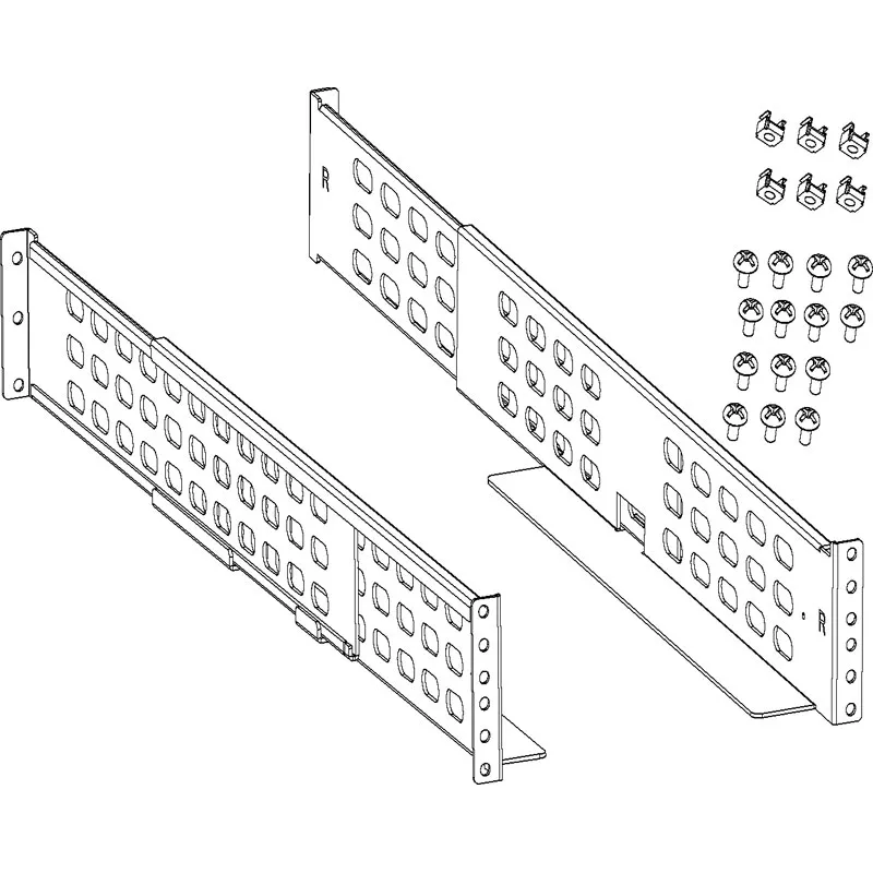 POWERWALKER Rack-Kit 5 za 19" 3U rack UPS nosilec