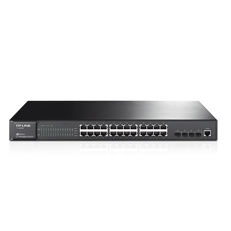 TP-LINK Omada SG5428 28-port 24x gigabit RJ45 4x 10Gbps SFP+ L3 stackable managed mrežno stikalo switch