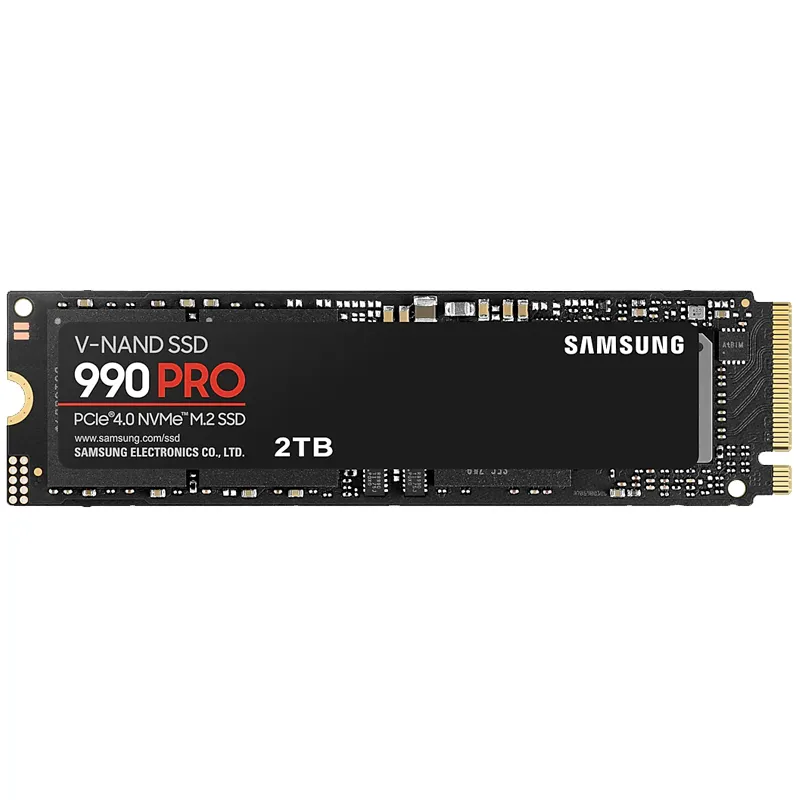 SAMSUNG 990 PRO 2TB M.2 PCIe  4.0 NVMe 2.0 SSD MZ-V9P2T0BW
