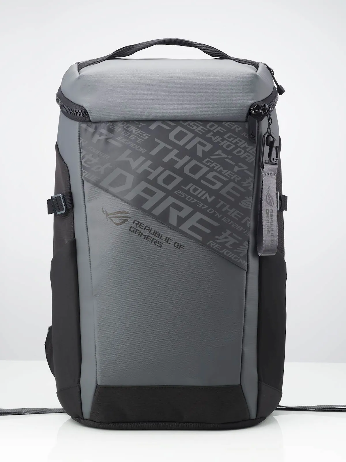 Nahrbtnik ASUS ROG Ranger BP2701 Gaming Backpack (Cybertext Edition), črn, za prenosnike do 17"
