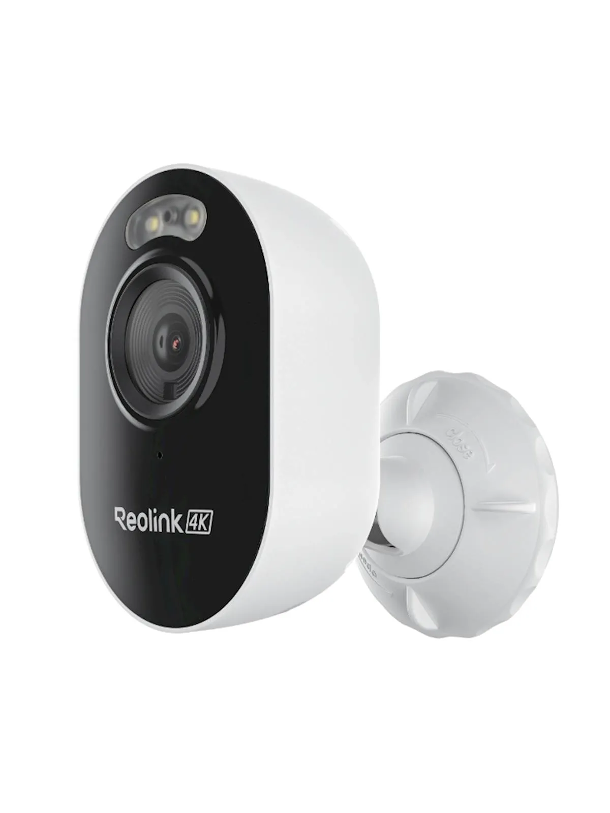 Reolink IP Kamera  Lumus serija E450 Bela, 4K 8MP, Pametno zaznavanje, dvosmerni zvok, IP65 odporna