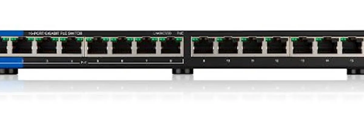 Linksys Small Business PoE stikalo LGS116P