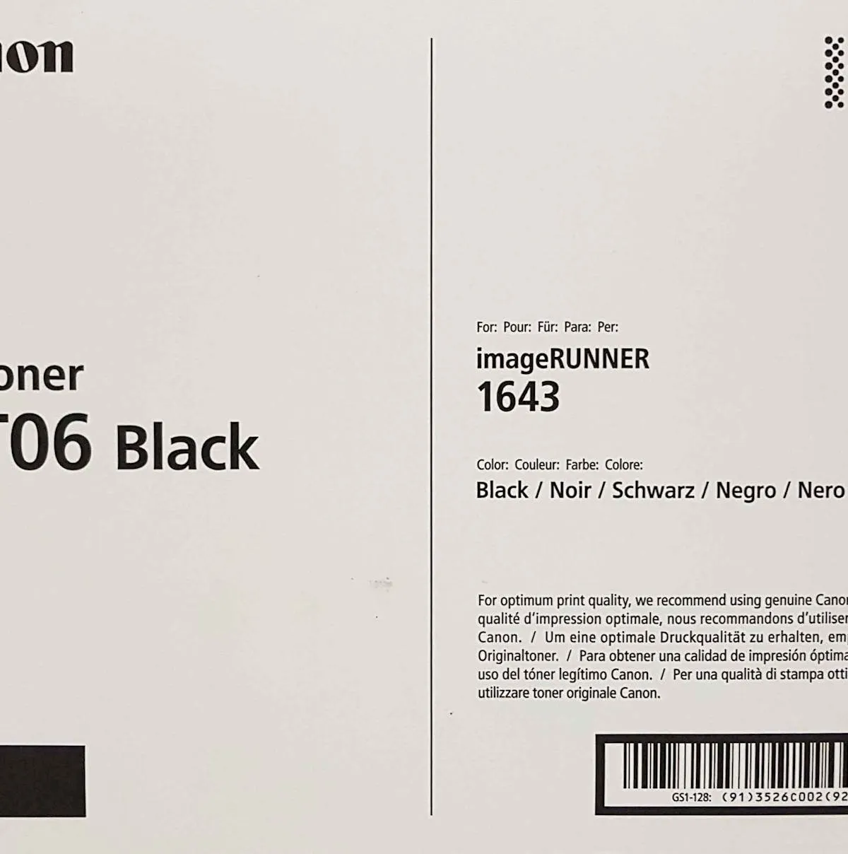 T06 za IR1643i (20.500 str.)