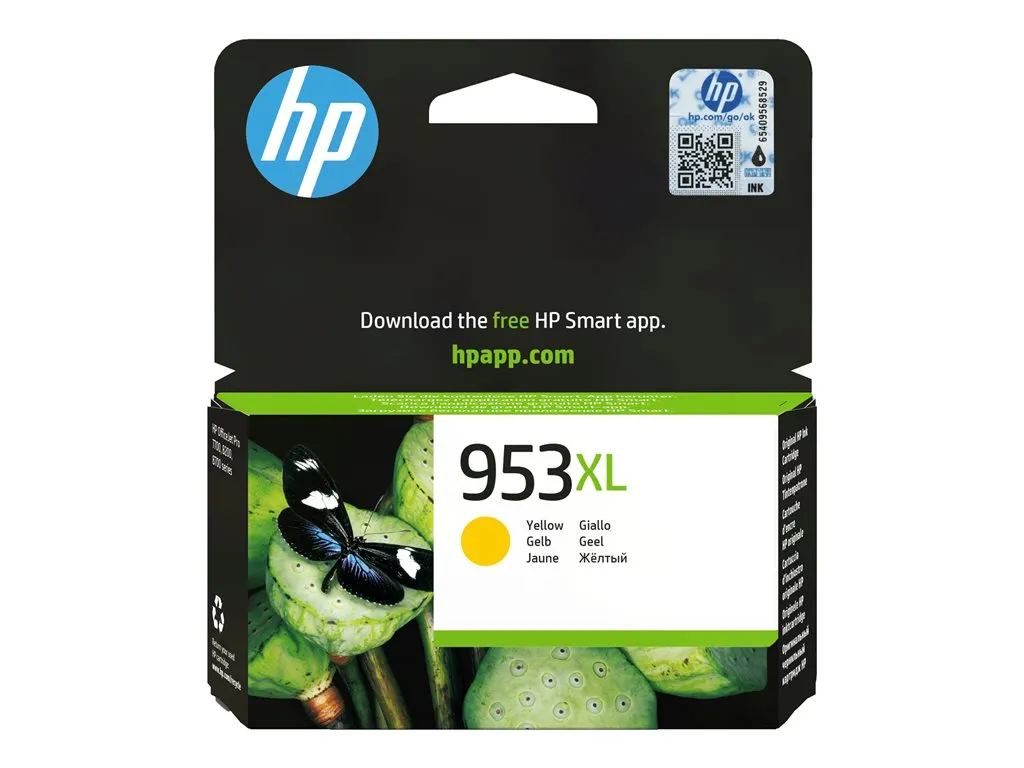HP 953XL High Yield Yellow Original Ink Cartridge