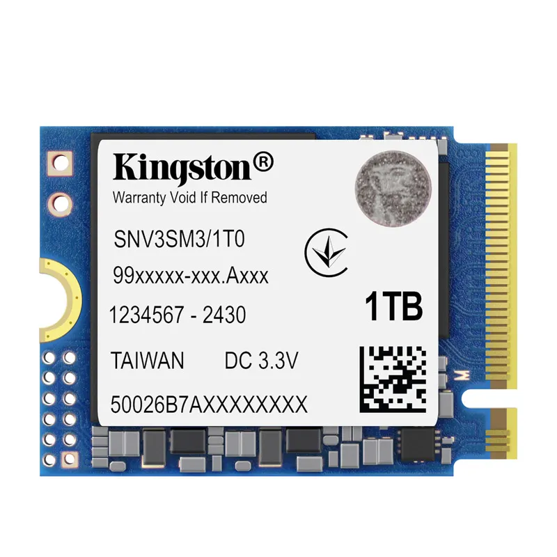 KINGSTON NV3 1TB M.2 PCIe 4.0 2230 SSD SNV3SM3/1T0