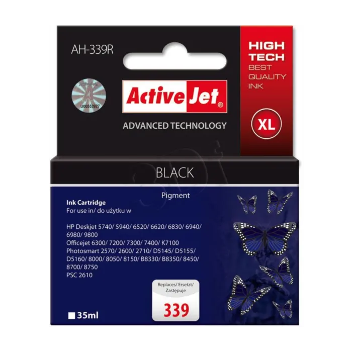 ActiveJet črno črnilo HP C8767EE 339