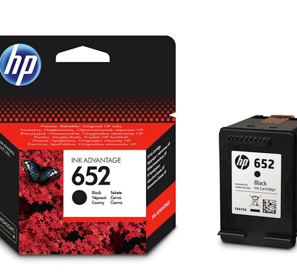 ČRNILO HP ČRNO 652 ZA Deskjet IA 1115,2135,3635,3835,4535 ZA 360 STRANI