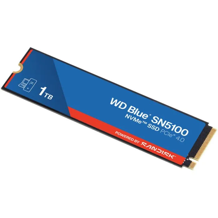 SanDisk 1TB WD Blue SN5100 M.2 2280 PCI-e 4.0 NVMe 1.4c SSD disk