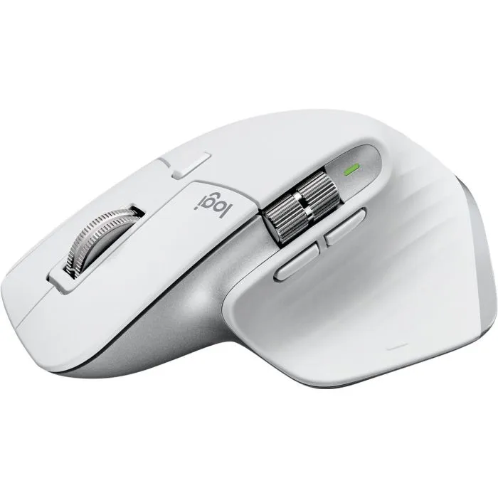 Logitech miška MX Master 3s Performance Wireless, siva