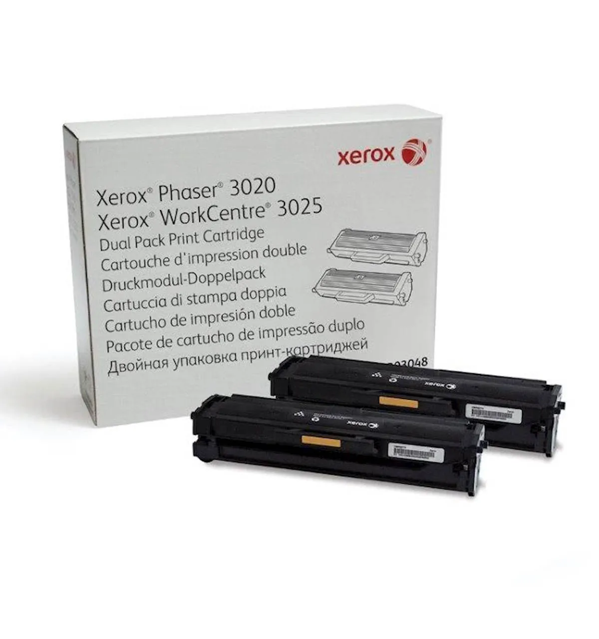 TONER XEROX ČRN ZA PH3020/WC3025 ZA 2x1500 STRANI (DVOJNO PAKIRANJE)