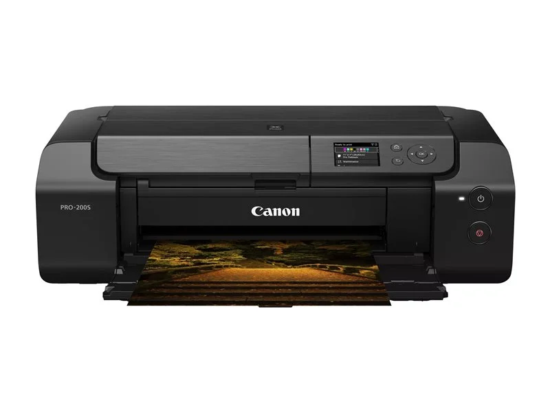 CANON PIXMA PRO-200S Printer colour inkjet A3 Plus 2.83 min/page mono 1.5 min/page colour 100sheets LAN Wi-Fi USB