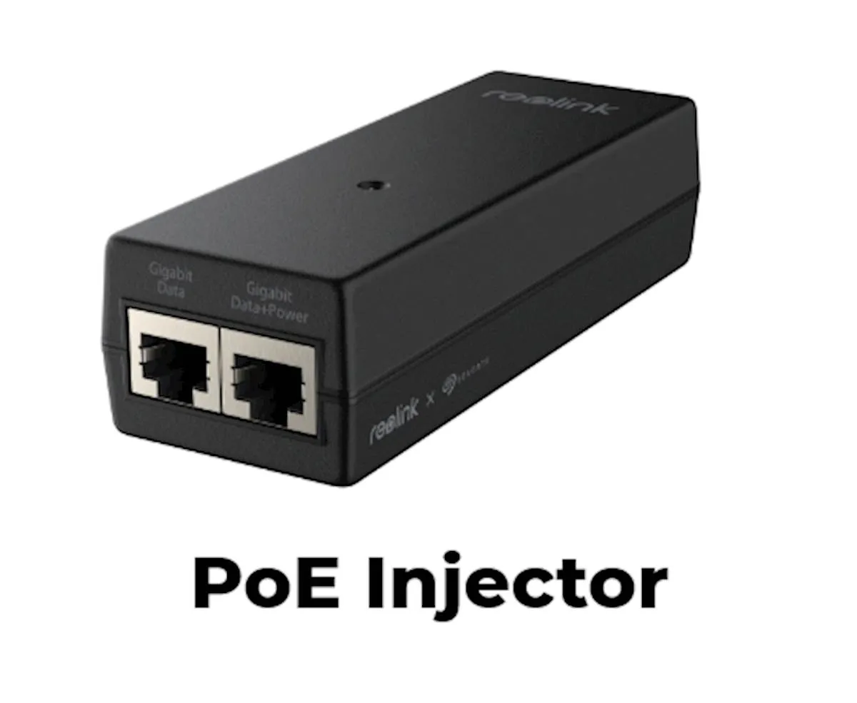 Reolink POE injektor RLA-PI1, 1x 30W PoE 10/100/1000Mbps RJ45