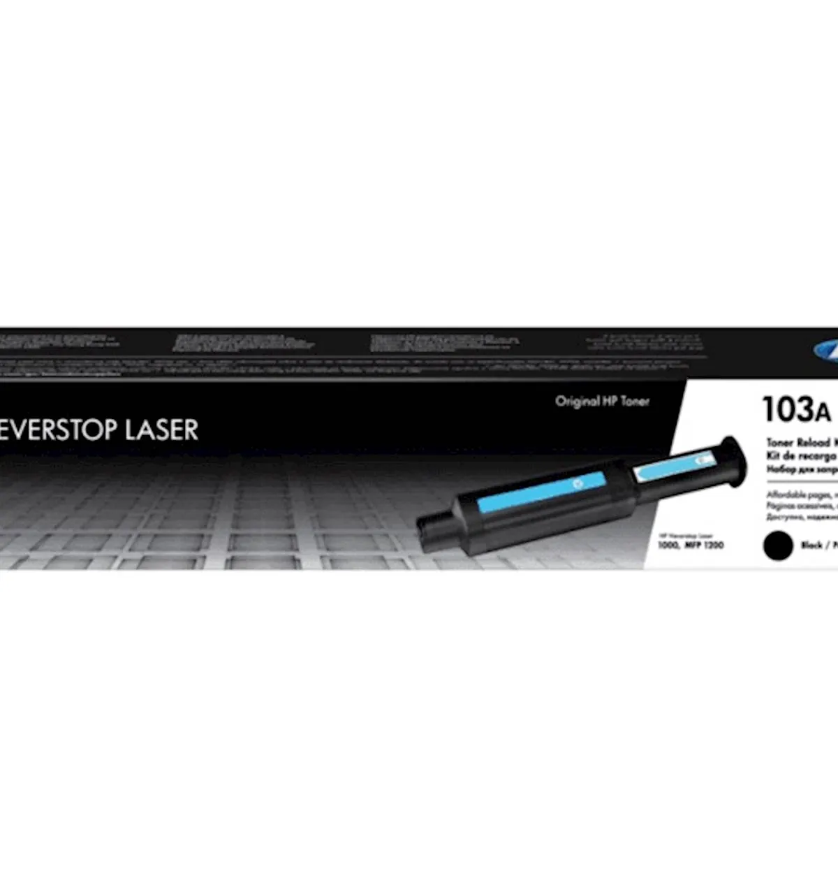TONER HP 103A ČRN NEVERSTOP RELOAD KIT ZA NEVERSTOP LASER 1000/MFP 1200 ZA 2.500 STRANI