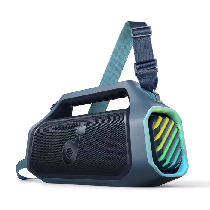 Anker Soundcore BOOM 2 Plus BT 6.0 prenosni Bluetooth zvočnik, moder