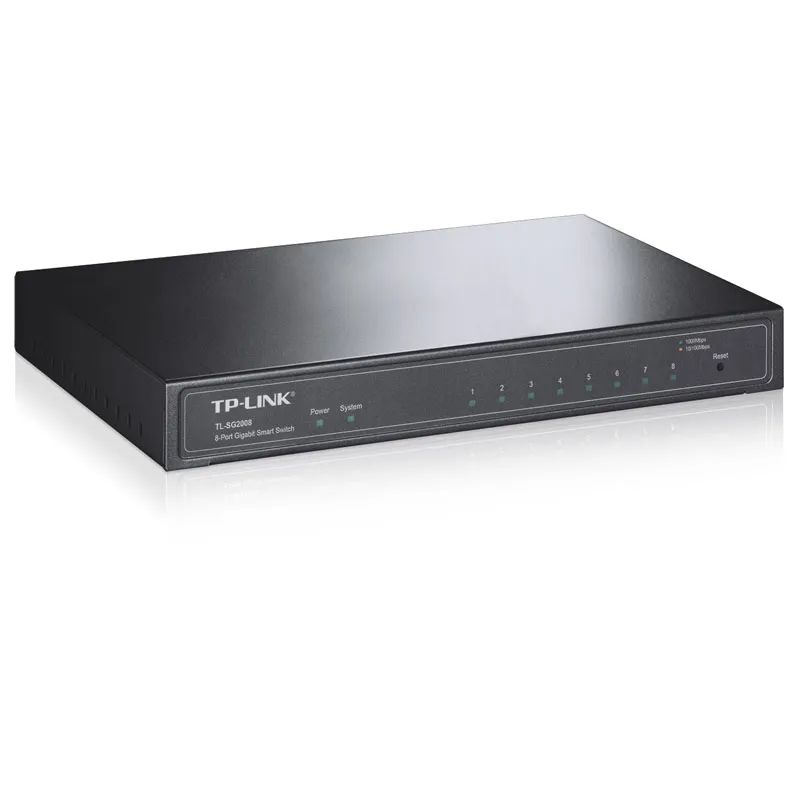 TP-LINK TL-SG2008 8-port Gigabit RJ45 Smart mrežno stikalo switch