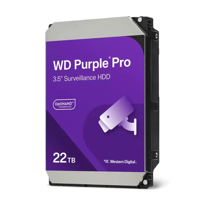 WD 22TB Purple Pro 3,5" SATA 6Gb/s 7200rpm 512MB HDD disk