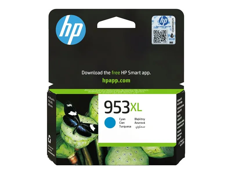 HP 953XL High Yield Cyan Original Ink Cartridge