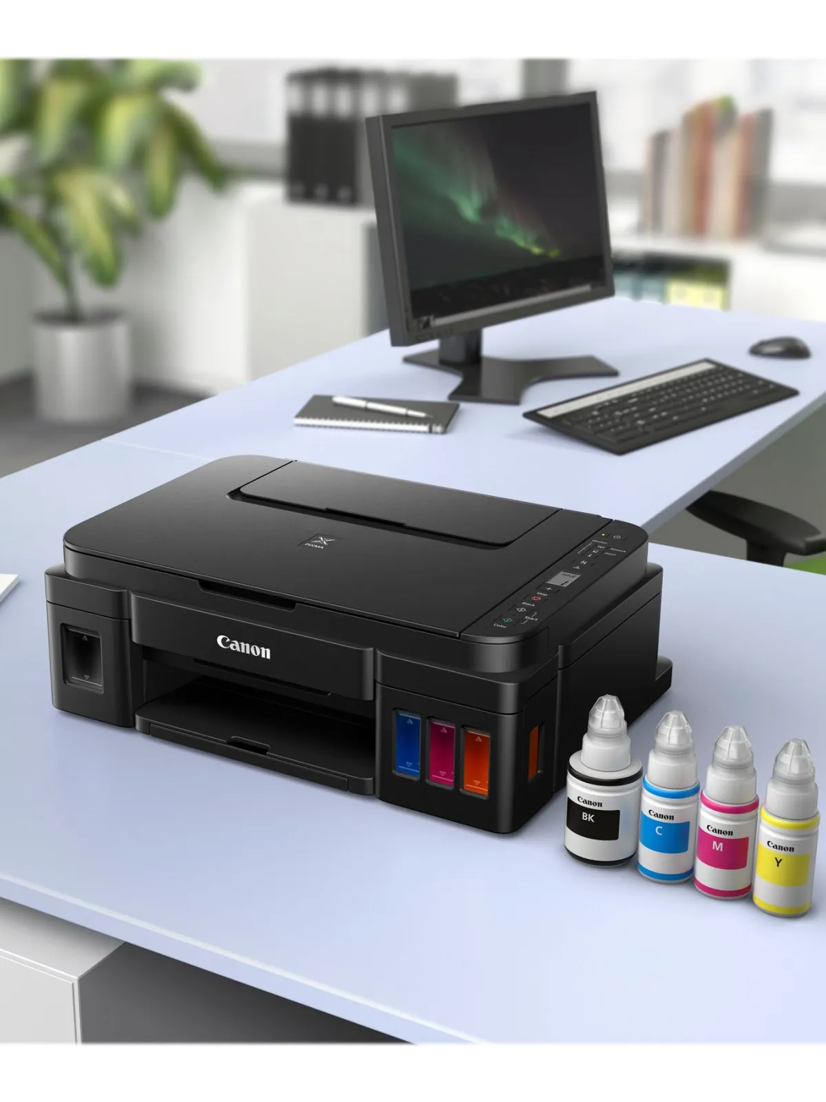 CANON PIXMA G3410 MFP inkjet color A4 3-in-1 mono 8.8ppm / color 5ppm