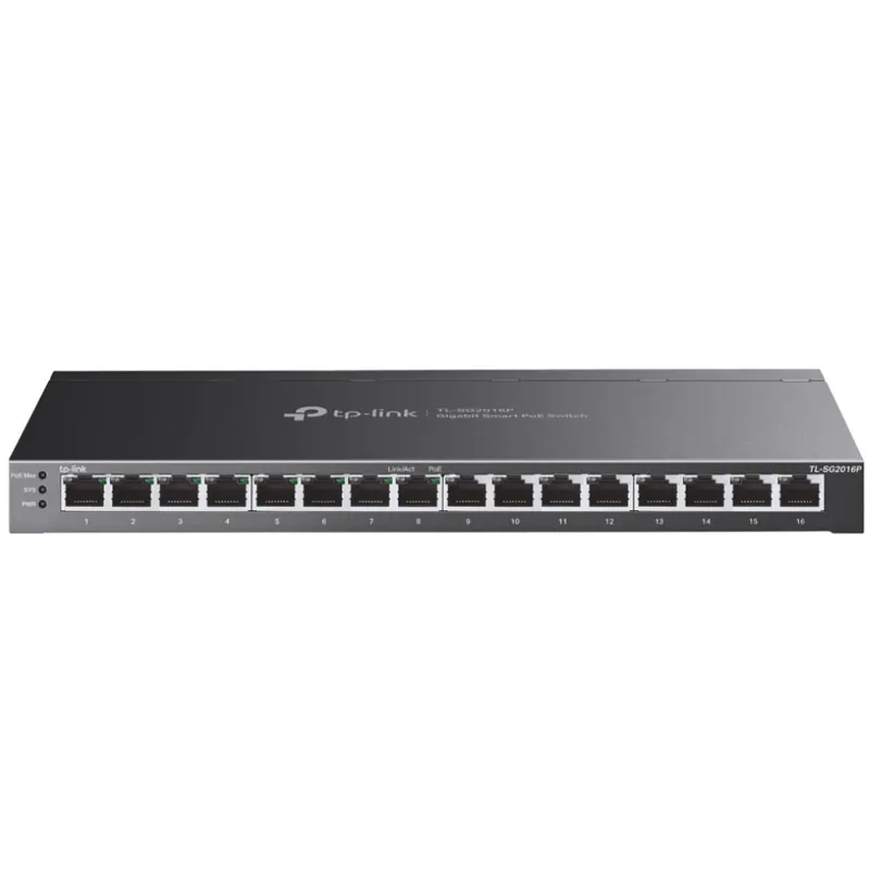 TP-LINK Omada SG2016P 16-port Gigabit (8x PoE+) RJ45 Smart mrežno stikalo switch