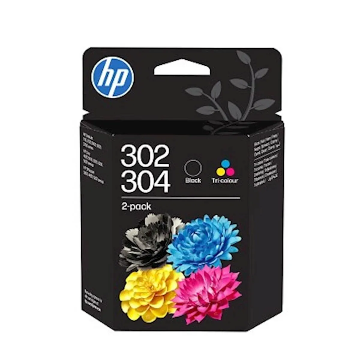 KOMPLET ČRNIL HP 302/304 ČRNA IN BARVNA ZA DeskJet 1110, 2130, 2600, 3630, 3700 series