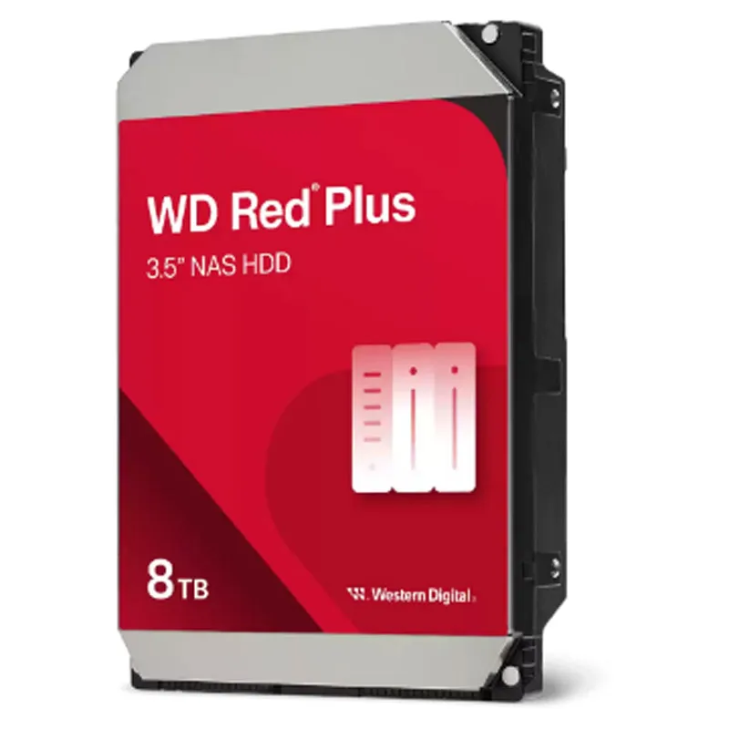 WD Red Plus 8TB 3,5" SATA3 256MB 5460rpm NAS trdi disk WD80EFPX