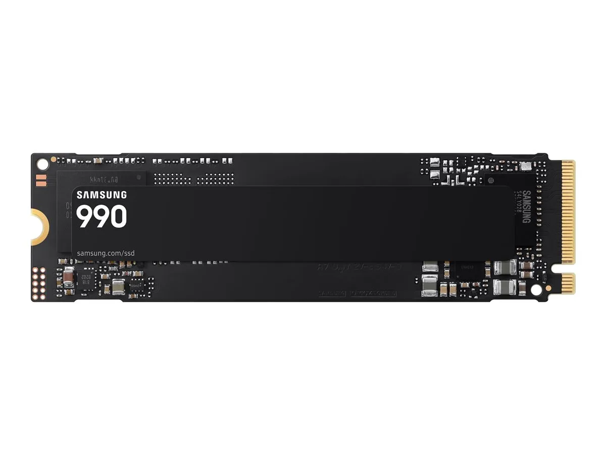 SAMSUNG 990 Basic SSD 1TB M.2 NVMe PCI 4.0 up to 7.150 MB/s read + up to 6.450 MB/s write Internal SSD for PCs NB consoles