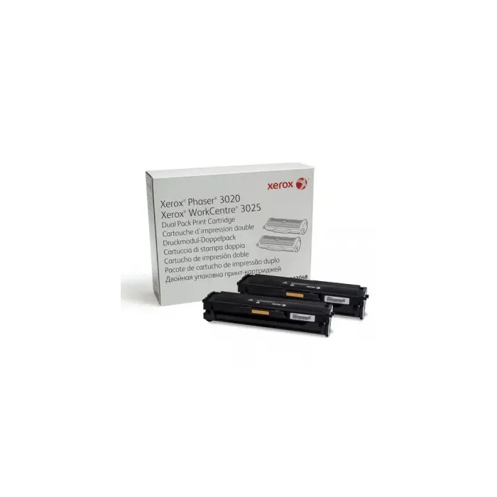 XEROX 106R03048 Dual Pack Print Cartridge za Phaser 3020/WC 3025 za 3.000 strani črni toner
