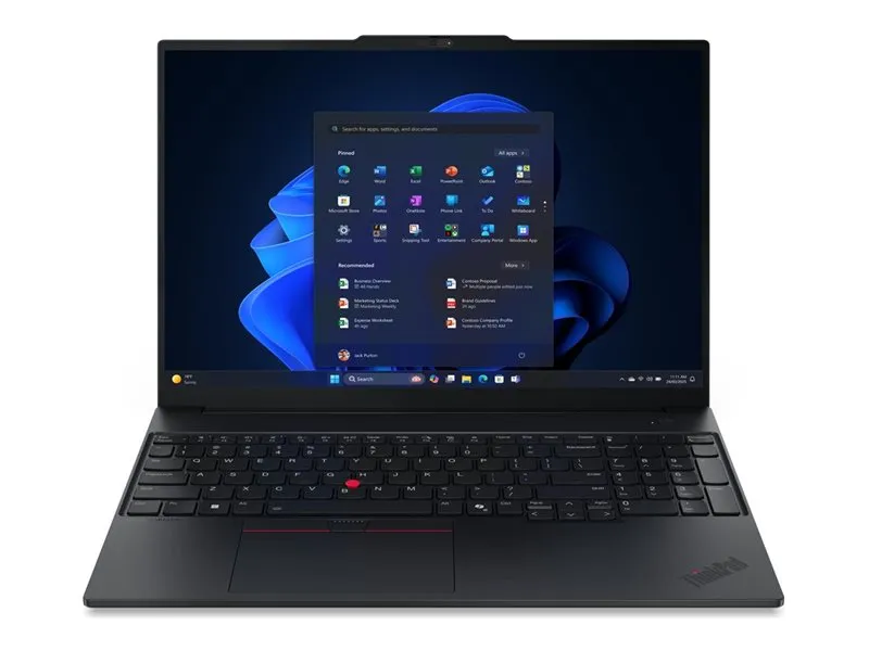 LENOVO ThinkPad E16 G3 Intel Core Ultra 7 255H 16inch WUXGA 32GB 1TB UMA W11P Black 3y